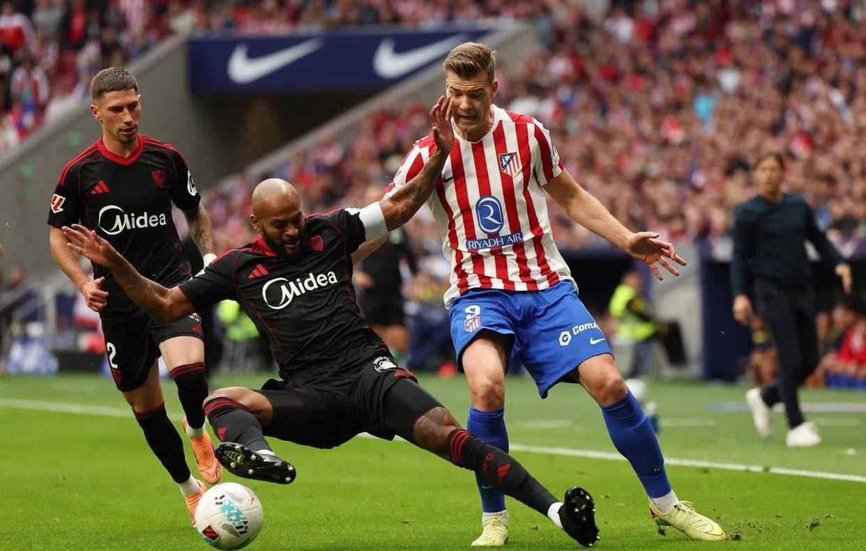 马竞客场平塞维利亚，保持不败纪录